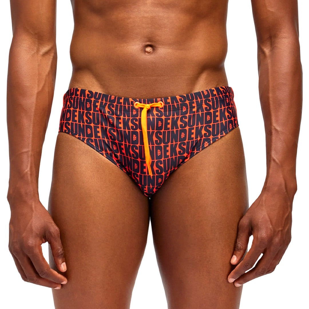 Sundek Slip Mare Uomo August Printed Brief - M274SSL41OP-047OP