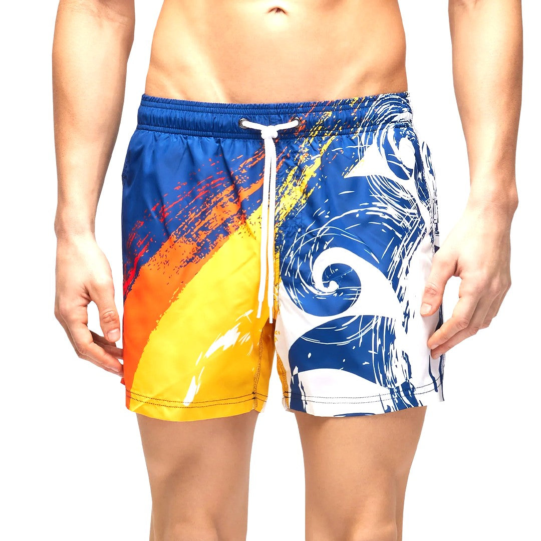 Sundek Costume Uomo Printed Boardshort - M633BDRT4HU-A17HU