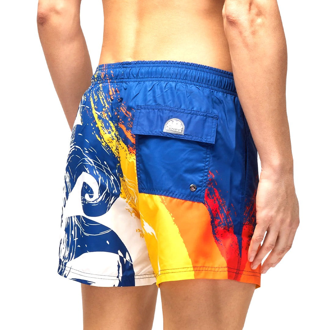 Sundek Costume Uomo Printed Boardshort - M633BDRT4HU-A17HU