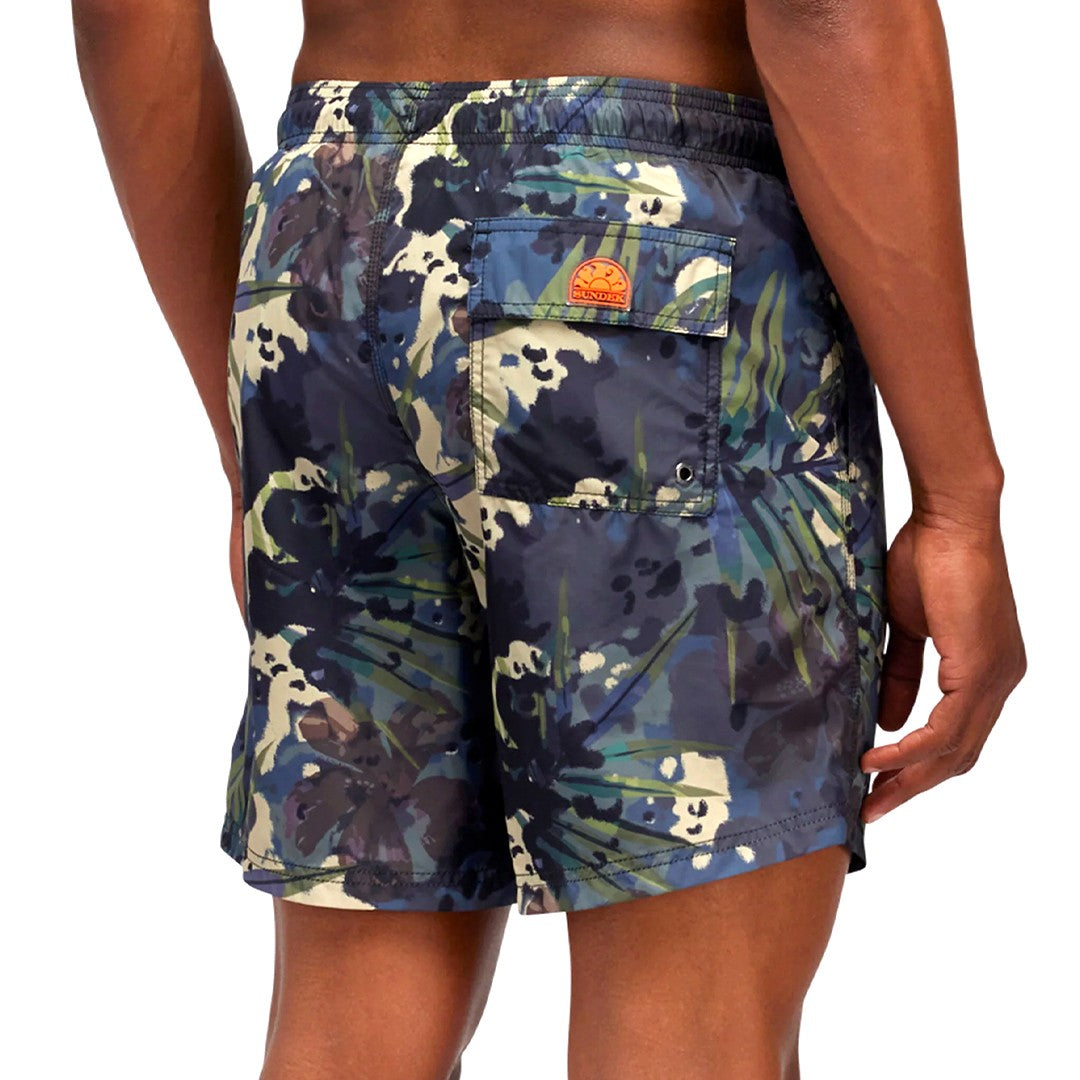 Sundek Costume Uomo Printed Boardshort - M665BDRT4JS-108JS