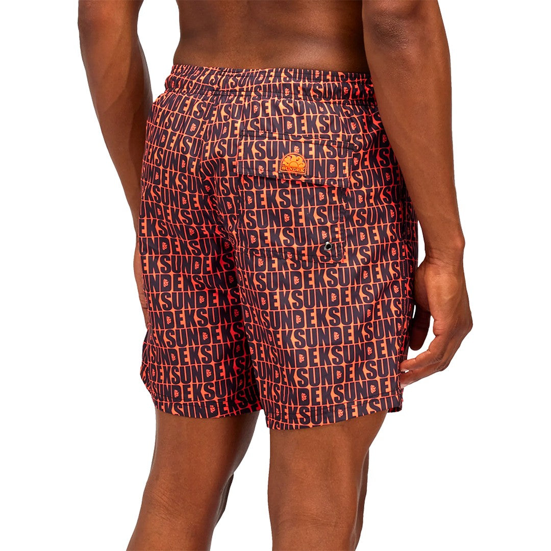 Sundek Costume Uomo Printed Boardshort - M665BDRT4OP-047OP