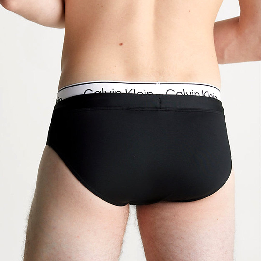 Calvin Klein Slip Mare Uomo Beachwear Brief Double - Wb KM0KM00959-BEH