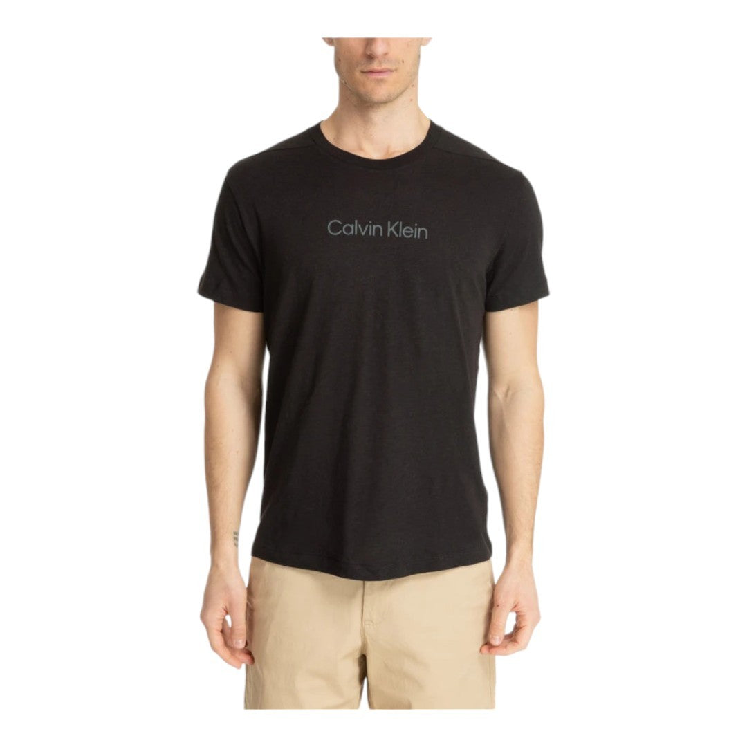 Calvin Klein Beachwear Uomo T-Shirt Crew Neck - KM0KM00960-BEH