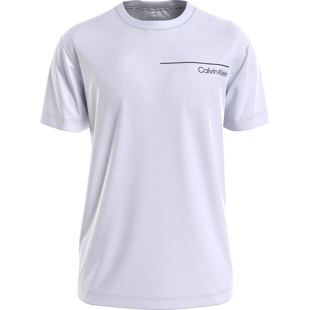 Calvin Klein Uomo T-Shirt Beachwear Crew Neck Tee - KM0KM00964-YCD