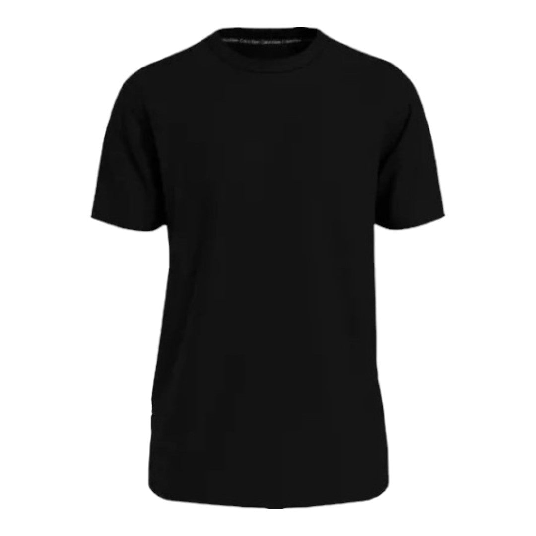 Calvin Klein Beachwear Uomo T-Shirt Crew Neck Tape Tee - KM0KM00966-BEH