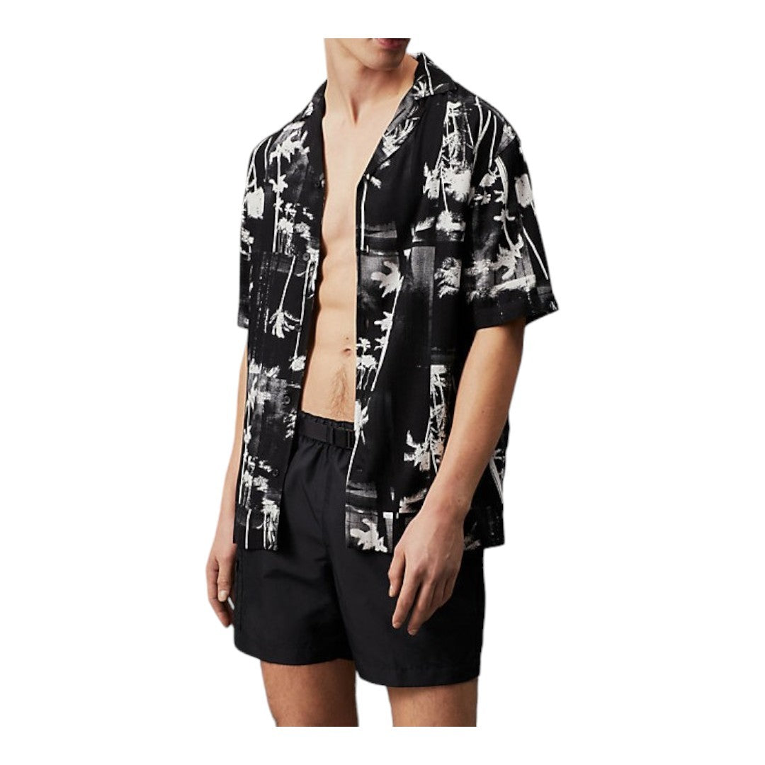 Calvin Klein Beachwear Uomo Camicia Da Spiaggia - KM0KM00970-0GL