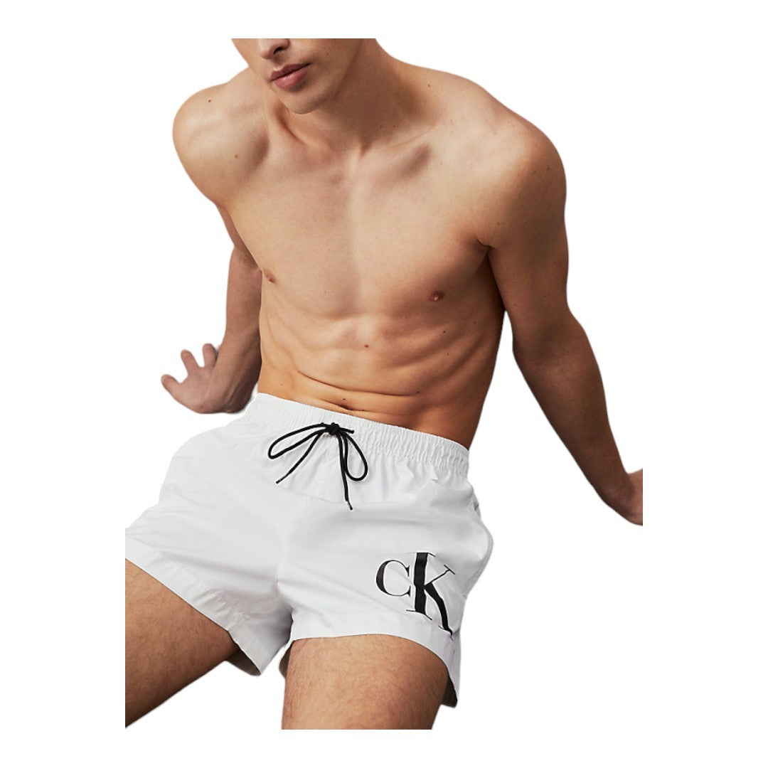 Calvin Klein Beachwear Uomo Costume Drawstring - KM0KM01015-YCD