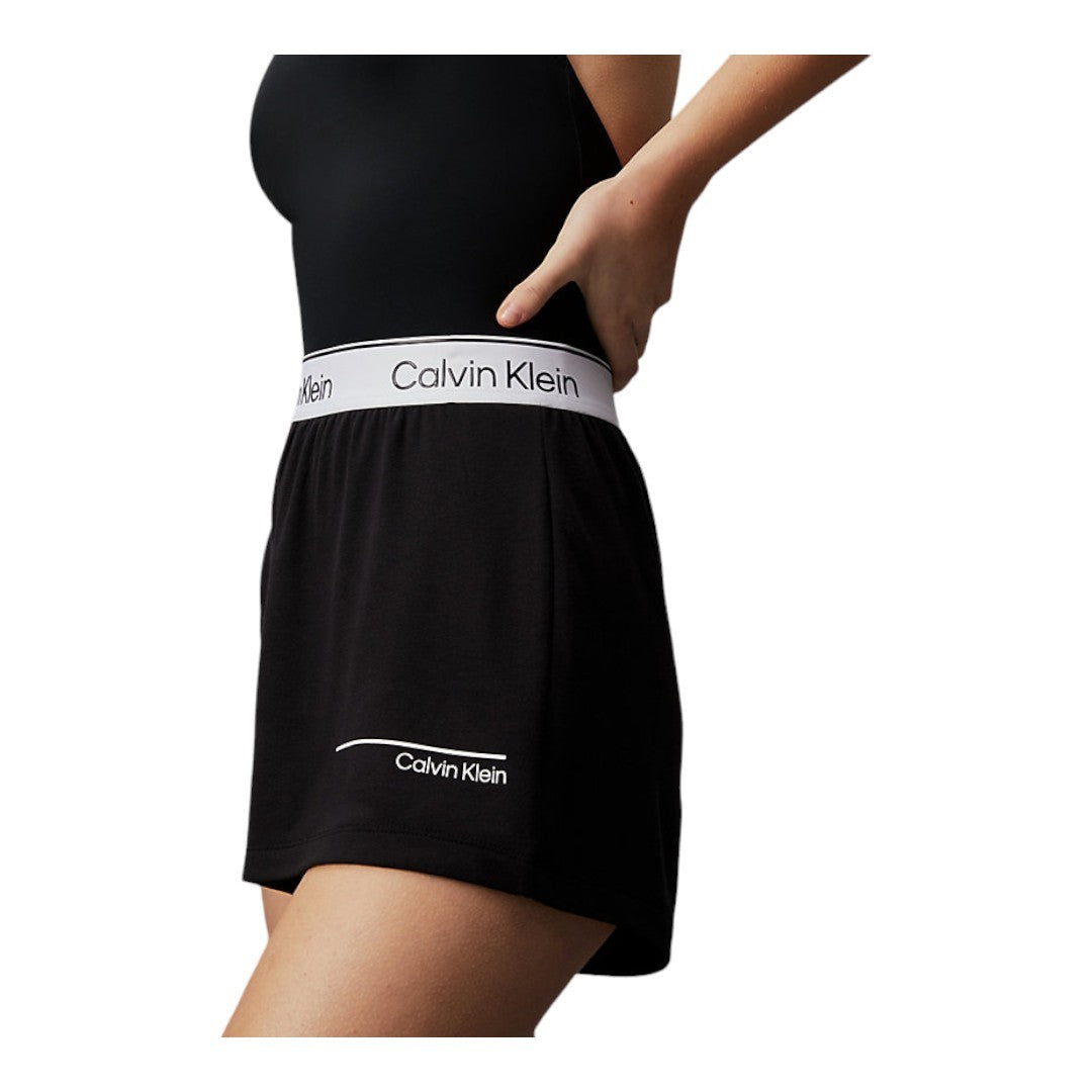 Calvin Klein Beachwear Donna Terry Beach Shorts - KW0KW02477-BEH