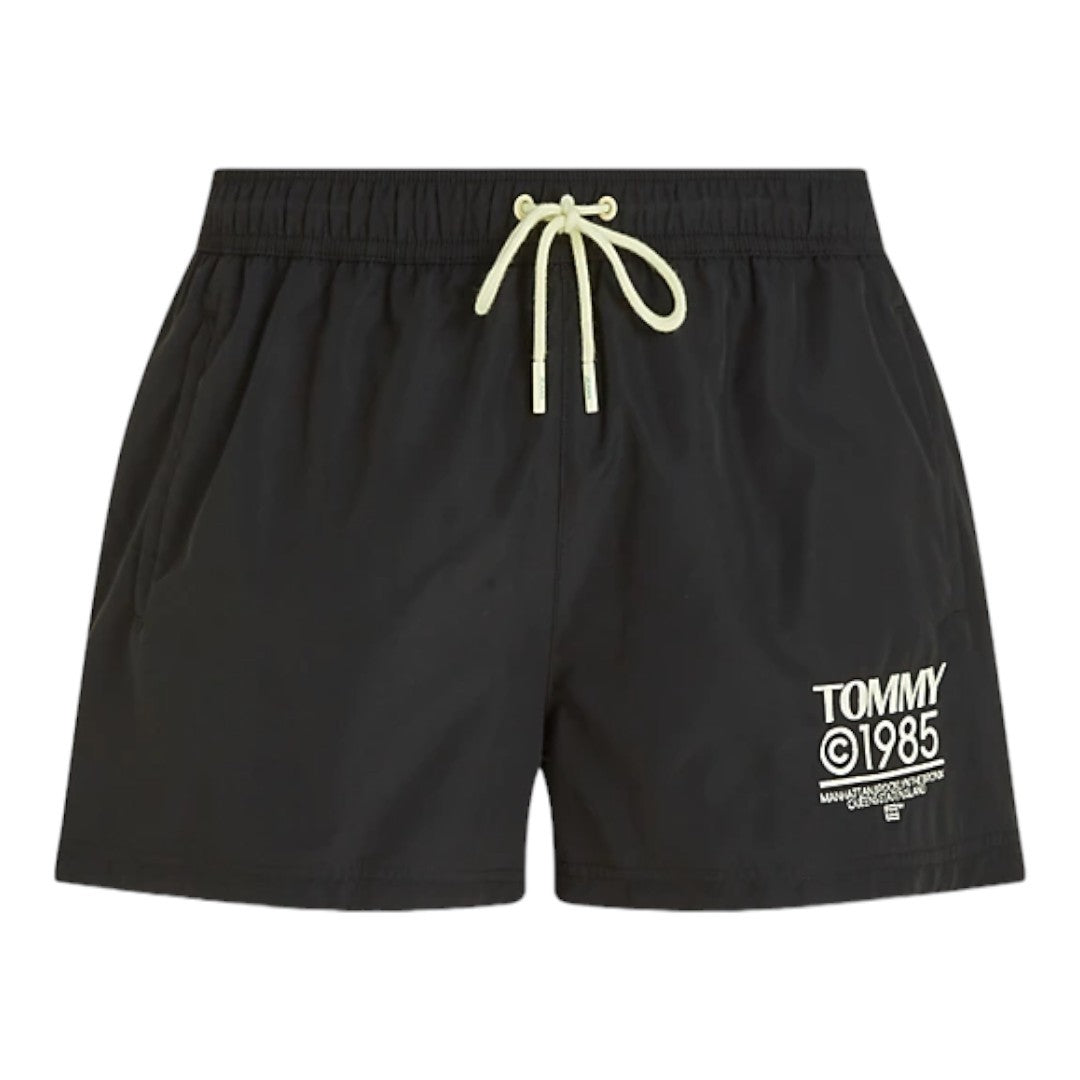 Tommy Hilfiger Beachwear Uomo Costume Short Drawstring - UM0UM03146-BDS