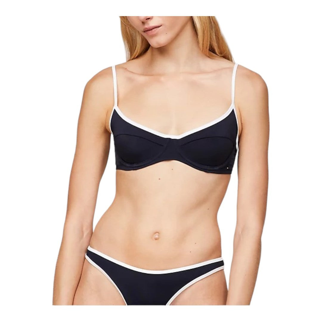 Tommy Hilfiger Beachwear Donna Top Bikini - UW0UW05241-DW5