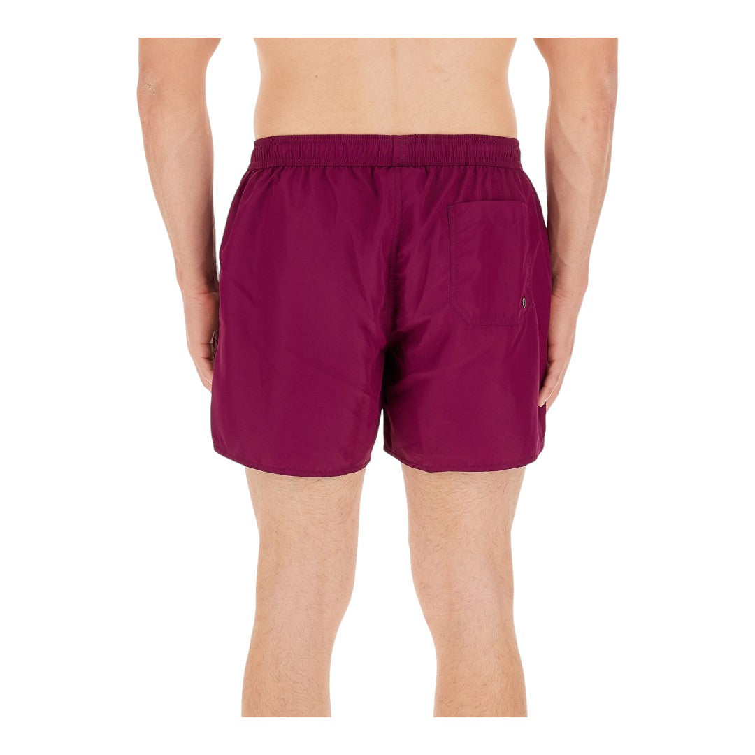 Emporio Armani Boxer Uomo Beachwear Viola - 211740 4R443 00492