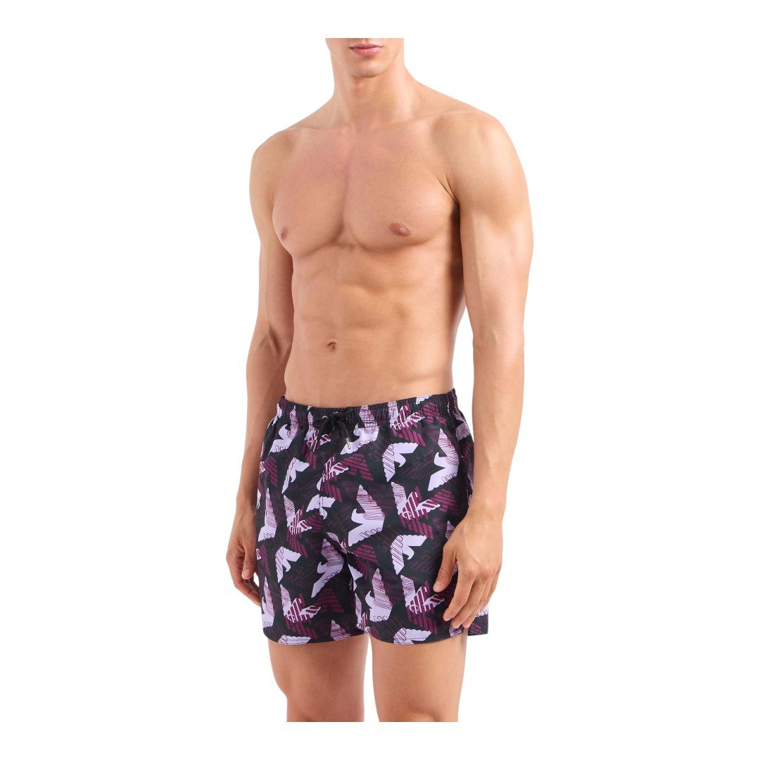 Emporio Armani Boxer Uomo Beachwear - 211740 4R444 00221