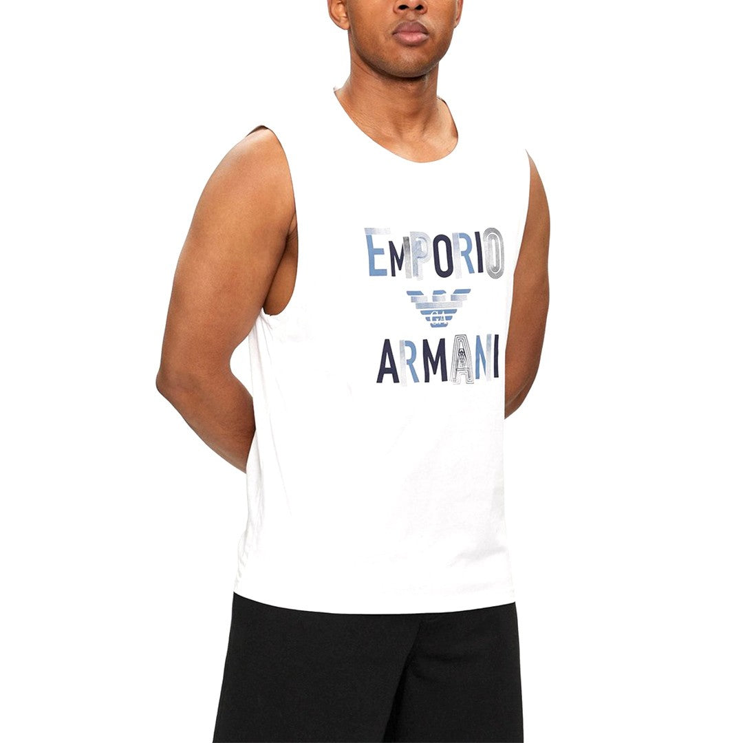 Emporio Armani T-Shirt Uomo Beachwear - 211800 4R468 18411