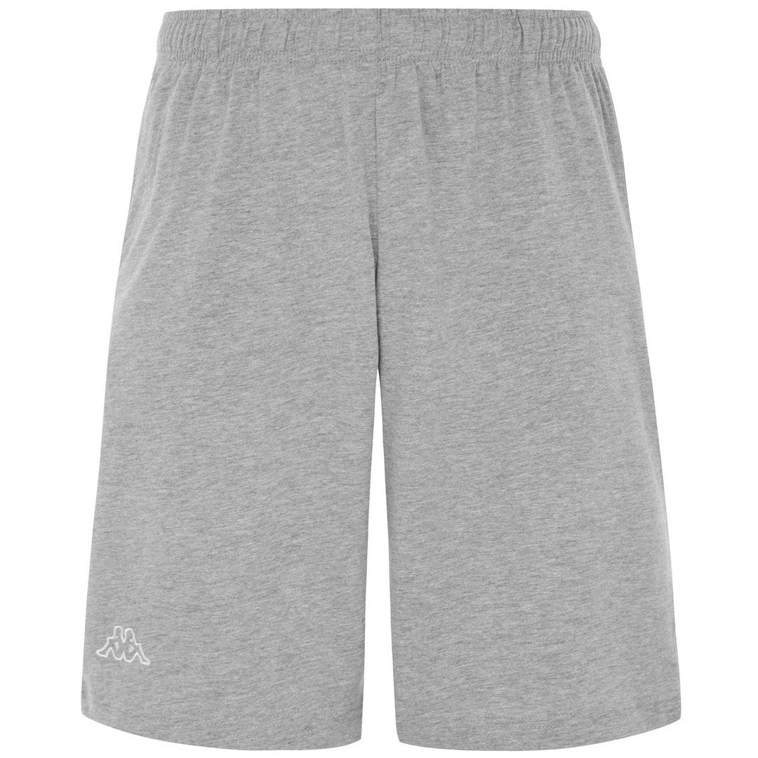 Kappa Pantaloncini Sportivi Uomo Logo Cabog Grigio - 303HZF0-77M