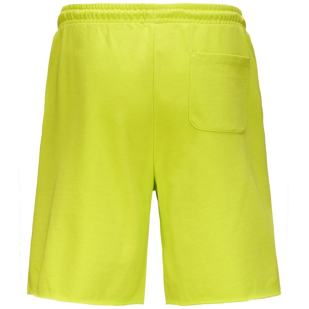 Kappa Pantaloncini Sportivi Uomo Logo Felito Verde - 381Q8KW-XNX