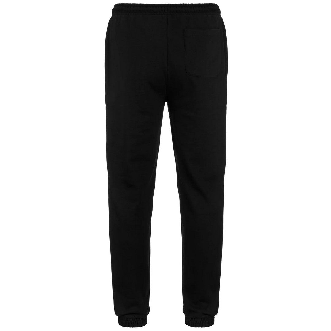 Kappa Pantaloni Sportivi Uomo Logo Feligio Nero - 381S2TW-005