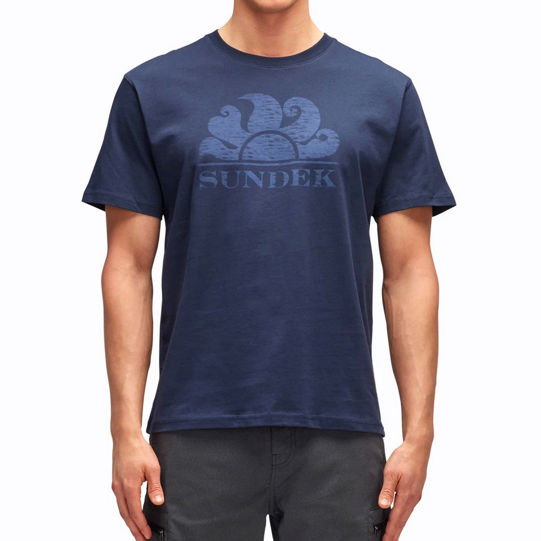 Sundek T-Shirt Uomo New Simeon Logo Ot - M021TEJ78OT-00700