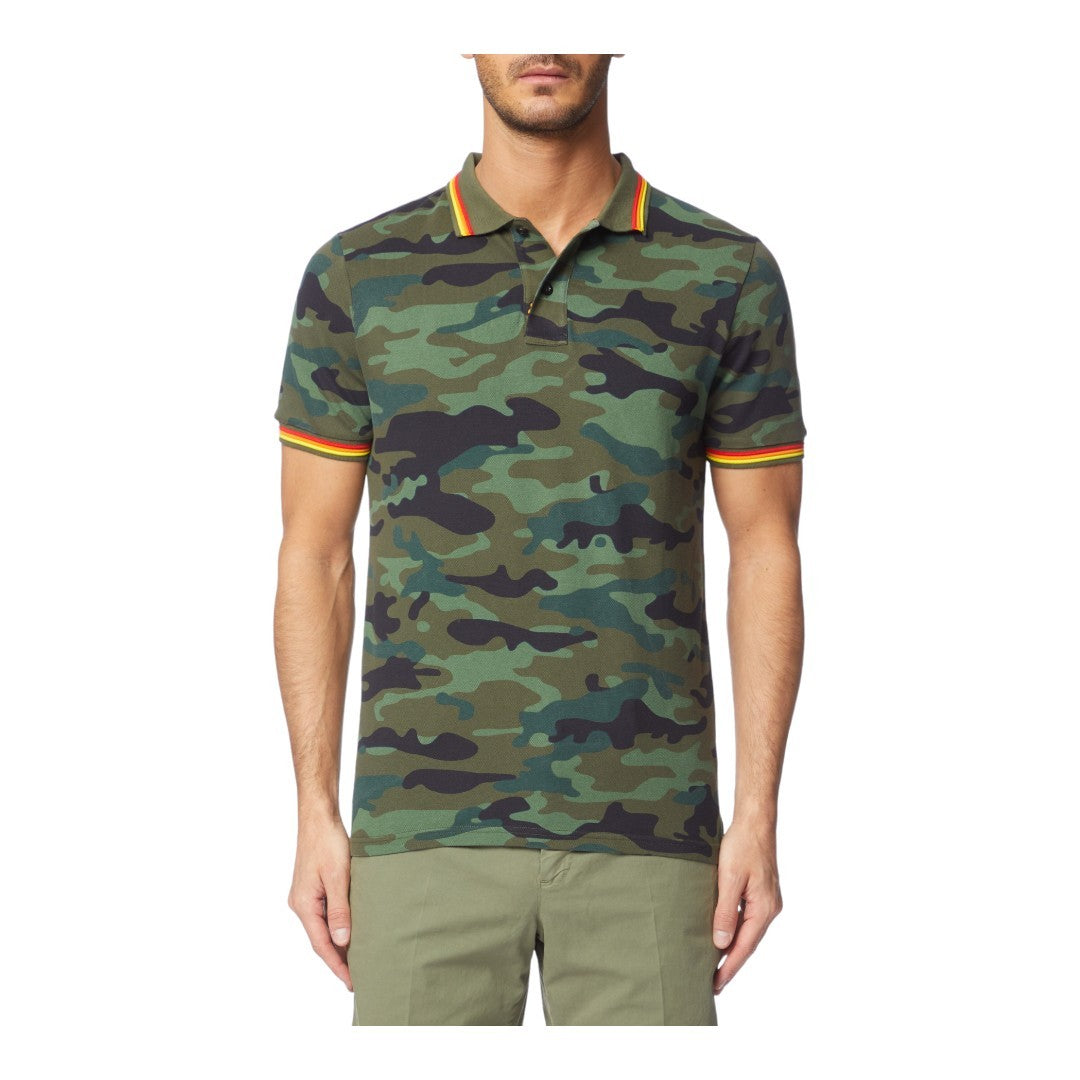 Sundek Brice-Polo Uomo Vintage deep forest - M779PLJ6553-639