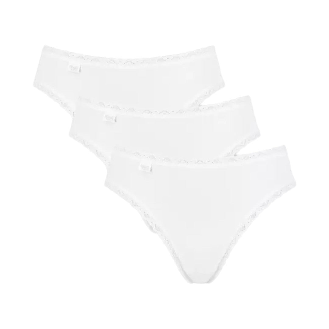 Sloggi 3slip Donna Bianco - 10167199