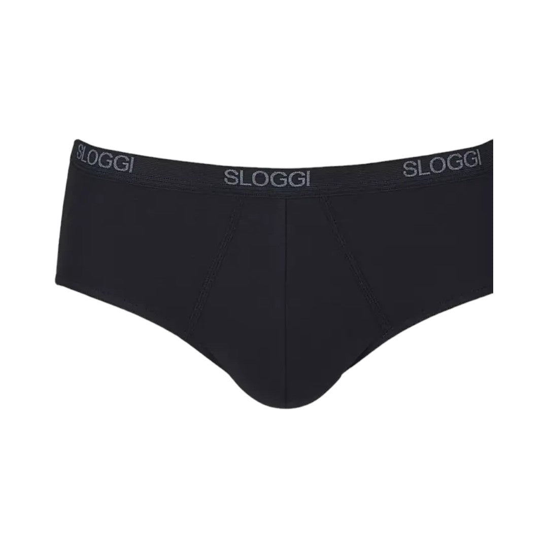 Sloggi 2pack Slip Uomo Nero - 10020412