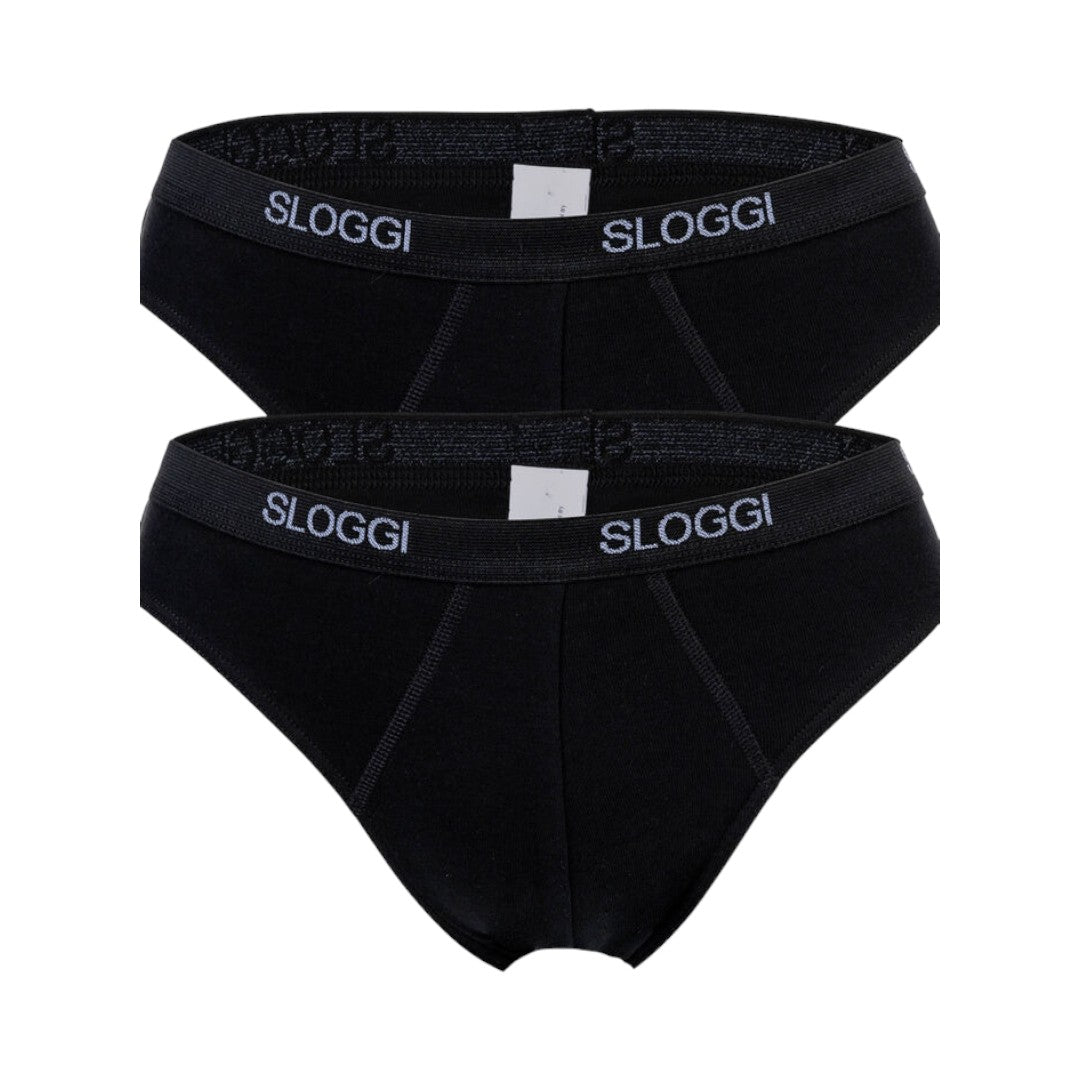 Sloggi 2pack Slip Uomo Nero -