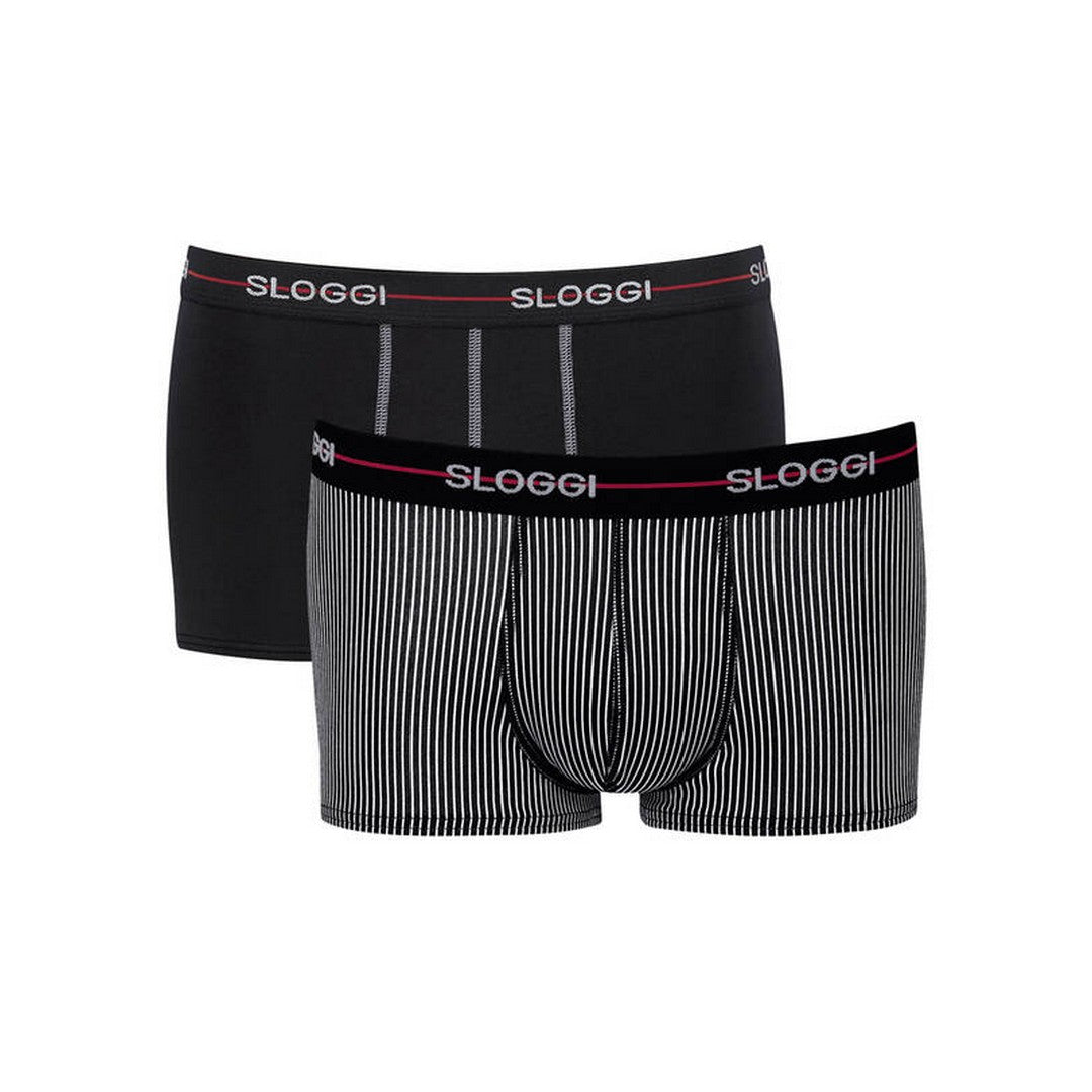 Sloggi Boxer Uomo Start Hipster C2P box 10206968 - M006 - RED - DARK COMBINATION