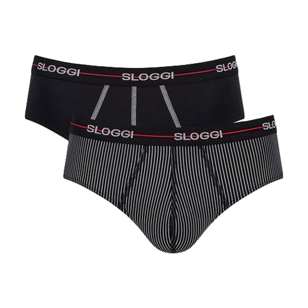 Sloggi Uomo 2P Slip Start Midi M006/R9