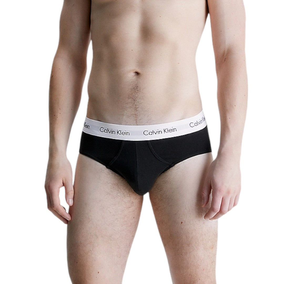 Calvin Klein Underwear Uomo Slip In Confezione Da 3 - Cotton St - 0000U2661G-001