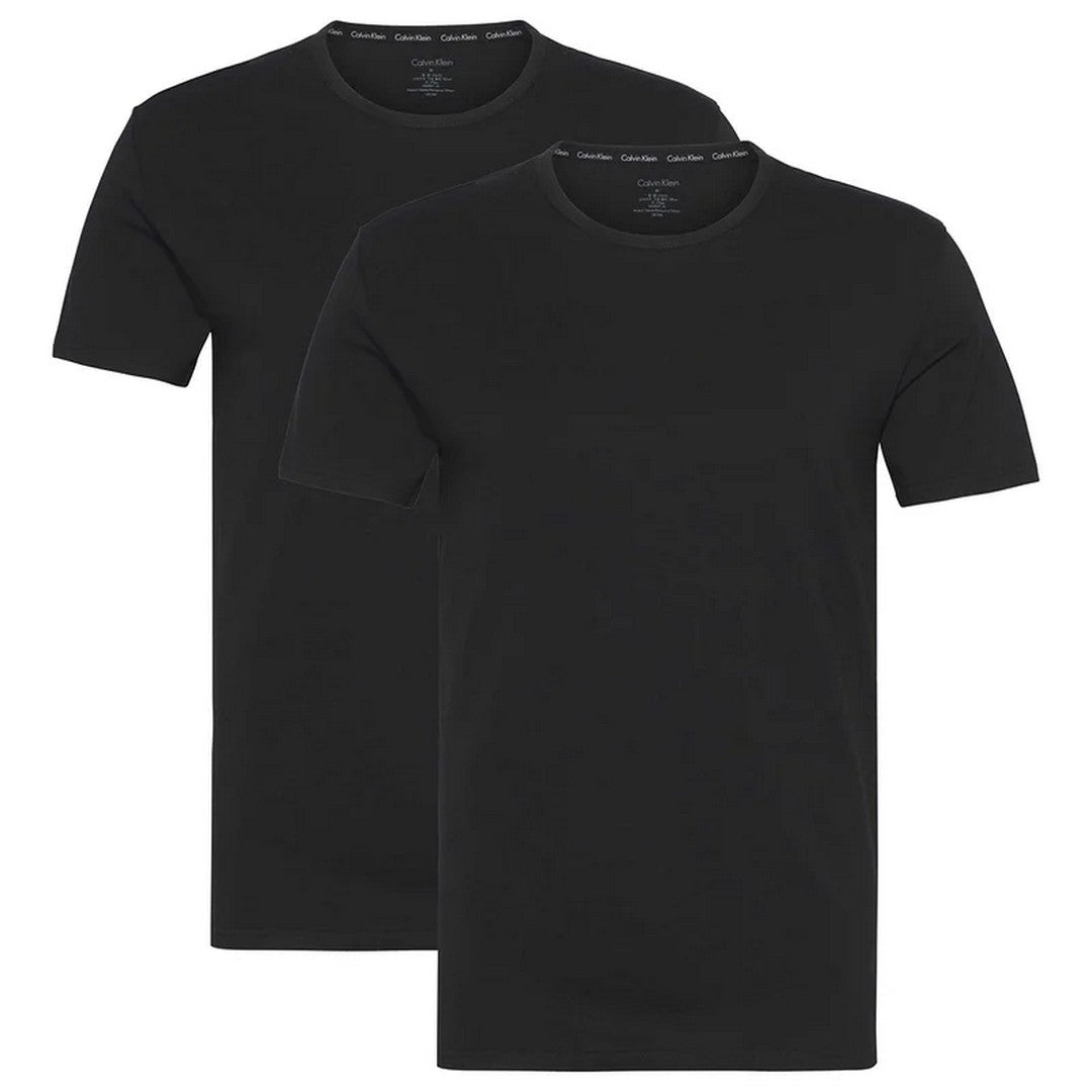 Calvin Klein 2pack Maglia Uomo S/s Crew Neck - T-Shirts - CK 000NB1088A-001