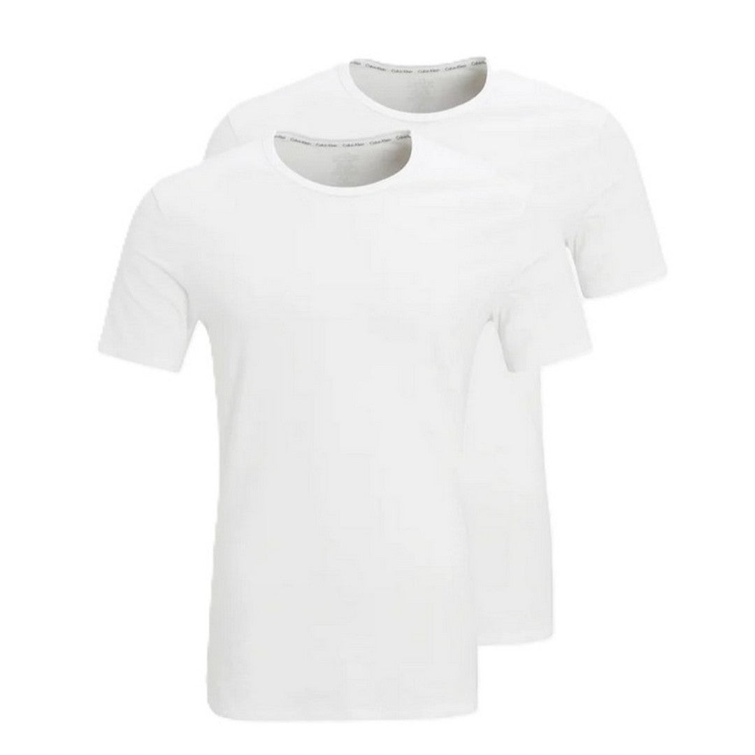 Calvin Klein 2pack Uomo S/s Crew Neck -T-Shirts - 000NB1088A-100