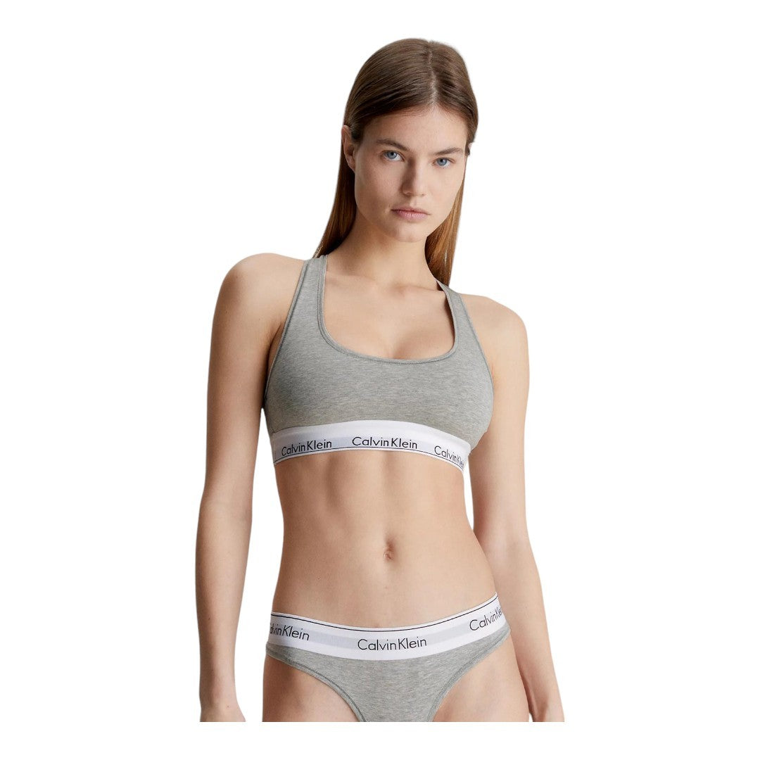 Calvin Klein Bralette Donna Grigio - CK F3785E-020