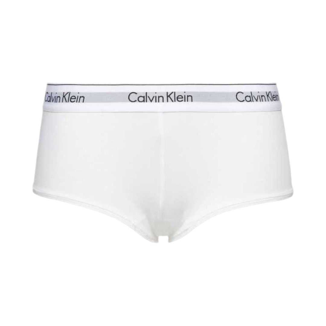 Calvin Klein BoyShort Donna Cotone Elasticizzato - F3788E-100