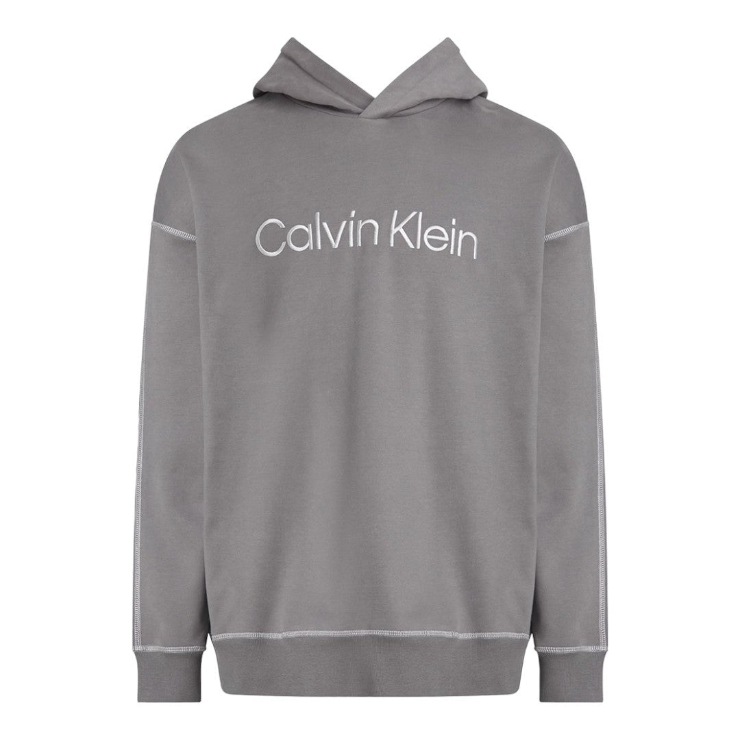 Calvin Klein Felpa Uomo Cappuccio logo embroidery - Future Shift- 000NM2484E PA7