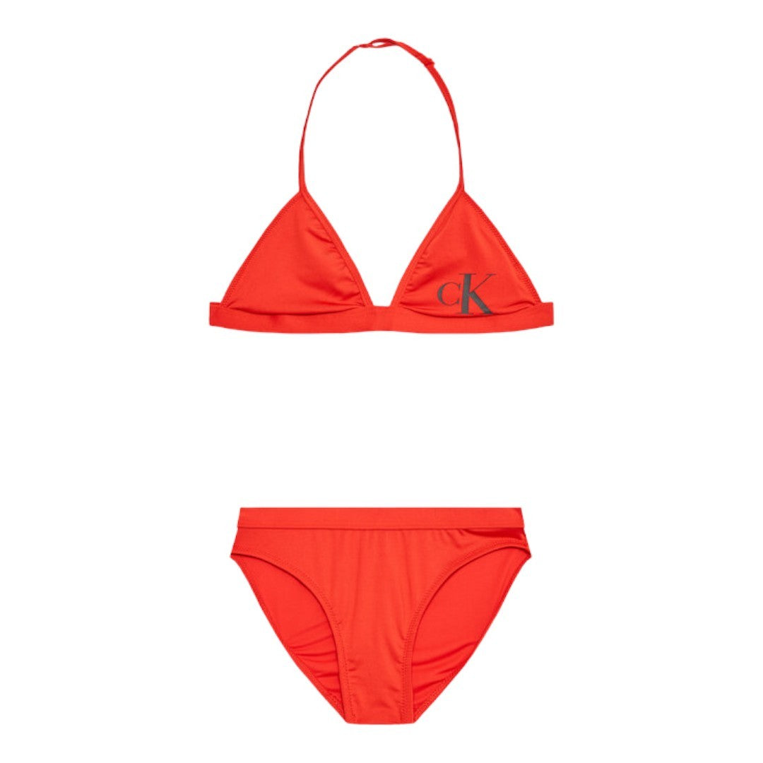 Calvin Klein Bikini Bambina Triangle Red - KY0KY00028 XNE