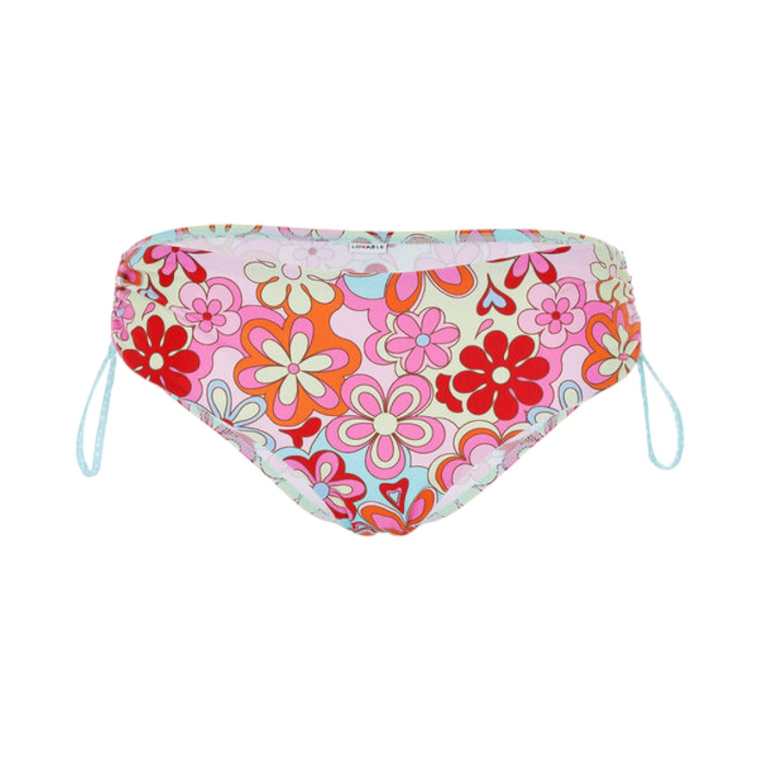 Lovable Costume Slip Donna con coulisse RCS Recycled, stampa fiori- L0D3G-059