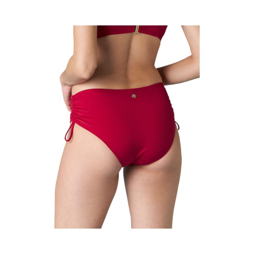 Lovable Costume Donna slip con coulisse Plain Shaping Micro, rosso - L0D5C-0WQ