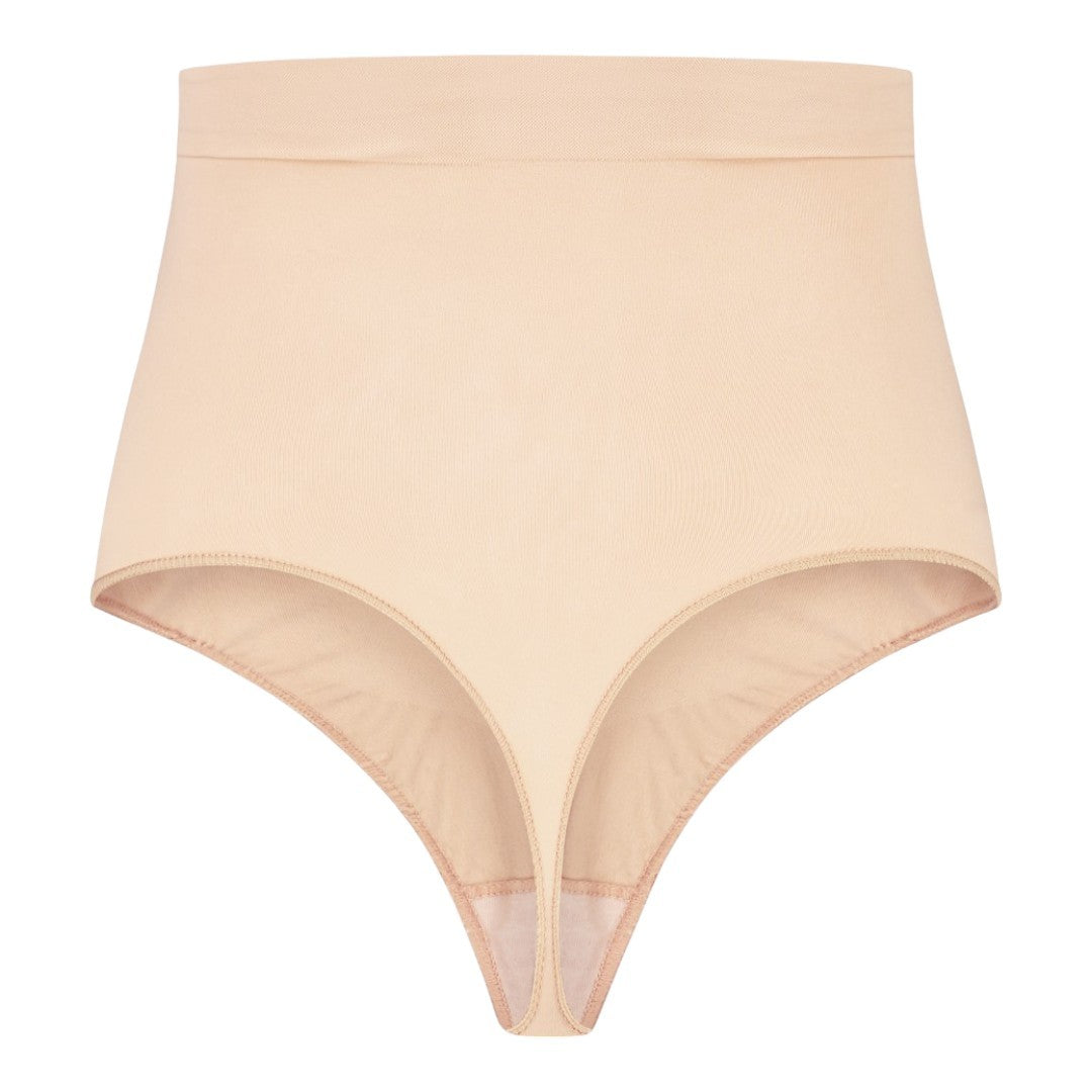 Bye Bra Soft Touch Seamless Perizoma Donna A Vita Media Beige