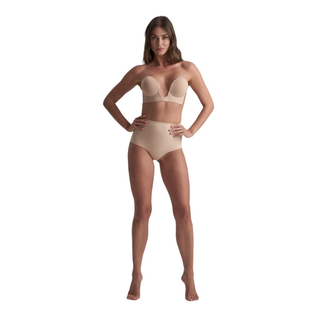 Bye Bra Reggiseno Donna U-Style Seamless Beige