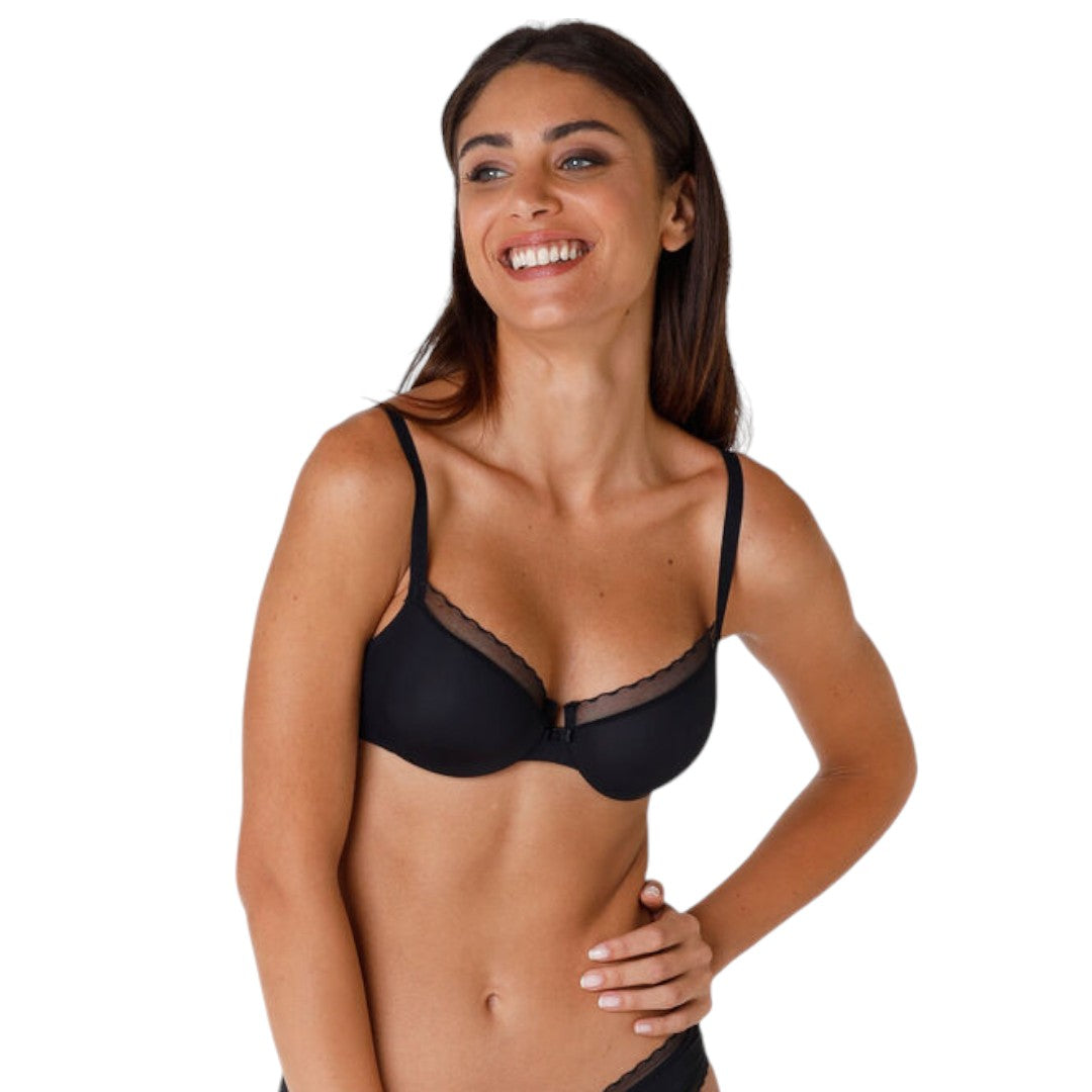 Lovable Reggiseno con ferretto My Daily Comfort in microfibra Nero 9L027M