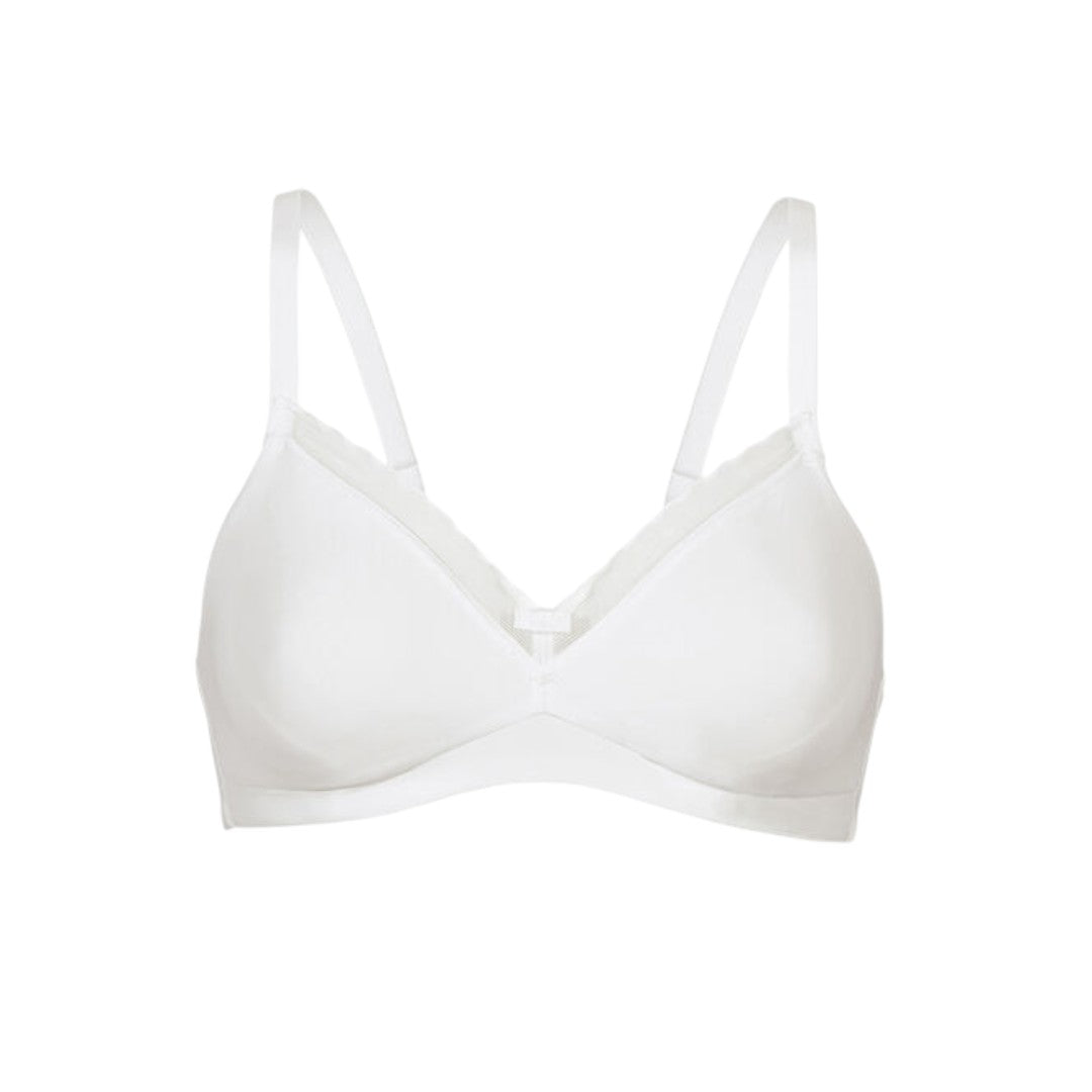 Lovable Reggiseno Donna senza ferretto My Daily Comfort in microfibra bianco