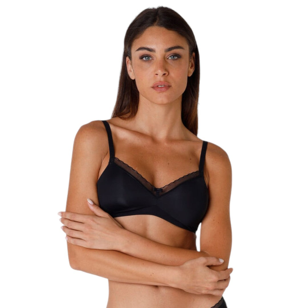 Lovable Reggiseno Donna senza ferretto My Daily Comfort in microfibra nero