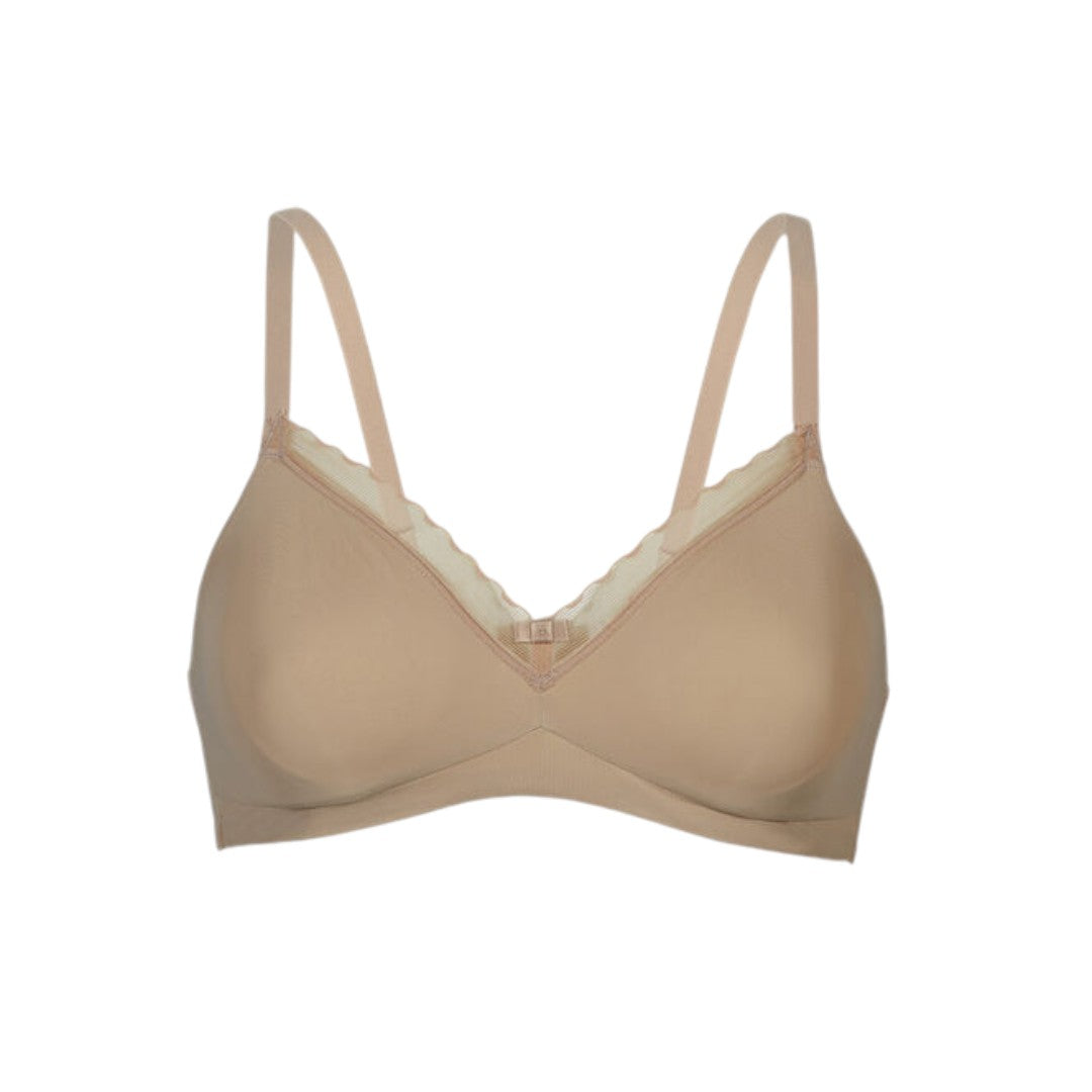 Lovable Reggiseno Donnasenza ferretto My Daily Comfort in microfibra bianco skin