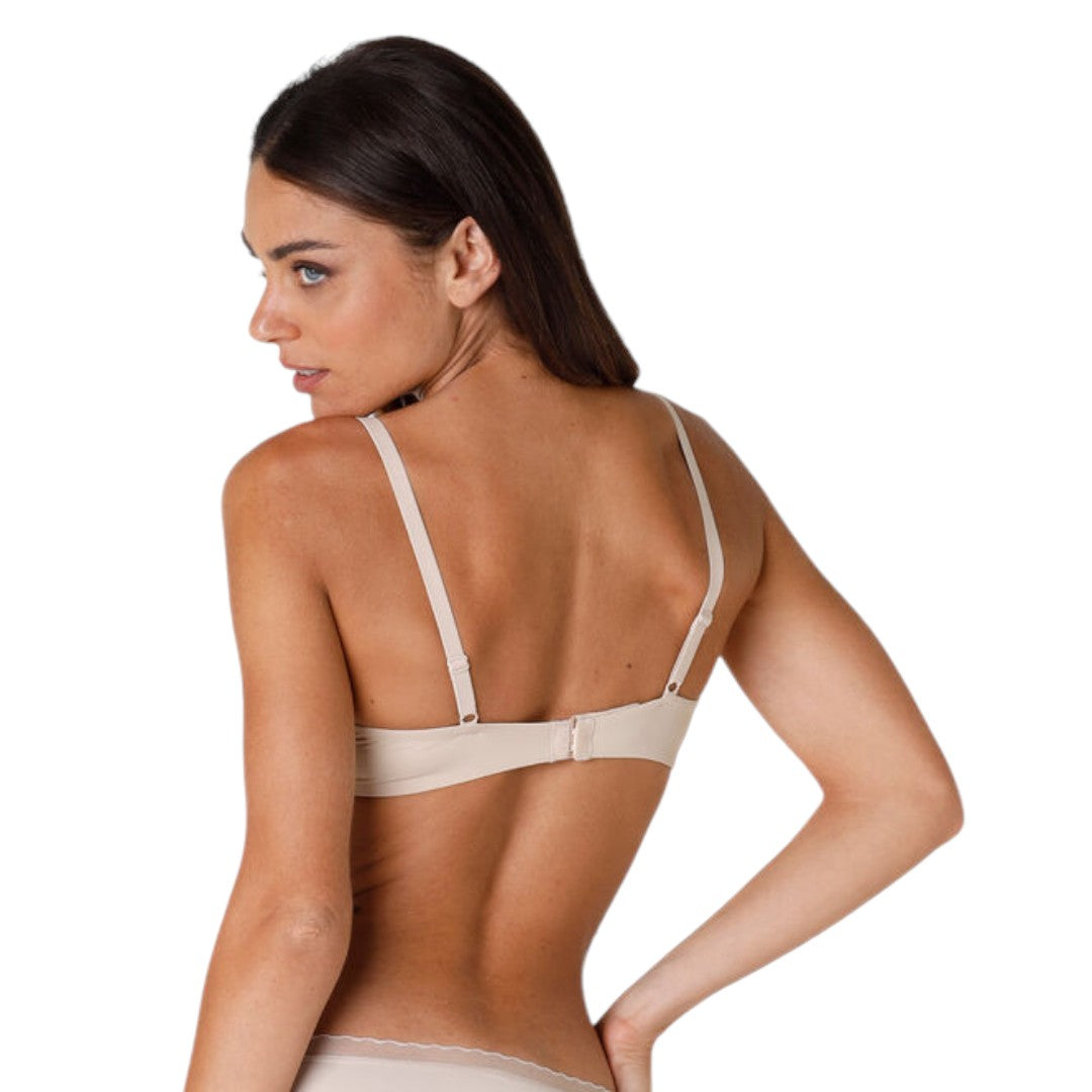 Lovable Reggiseno Donnasenza ferretto My Daily Comfort in microfibra bianco skin