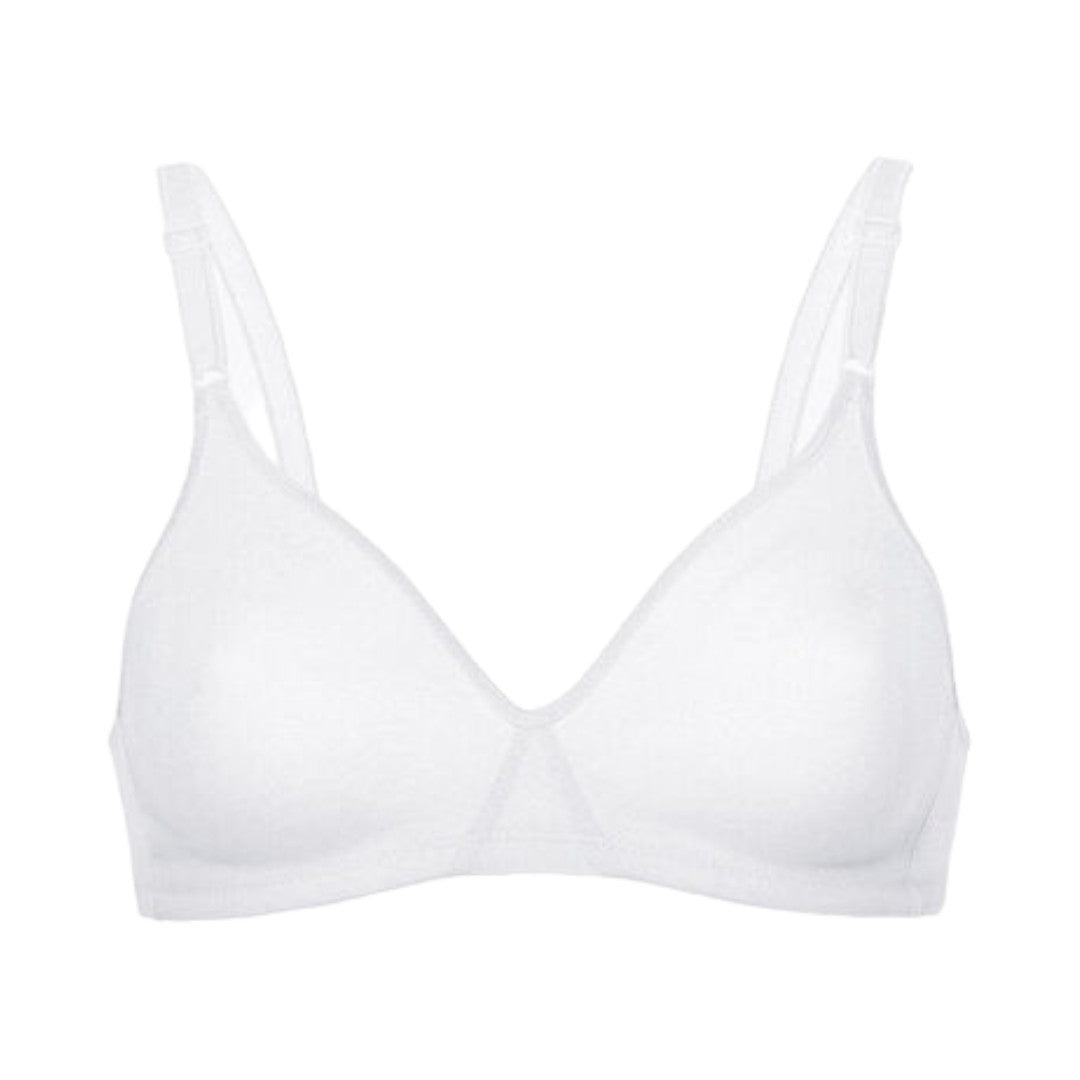 Lovable Reggiseno Donna senza ferretto Cotton Line cotone, bianco - L1604B.003