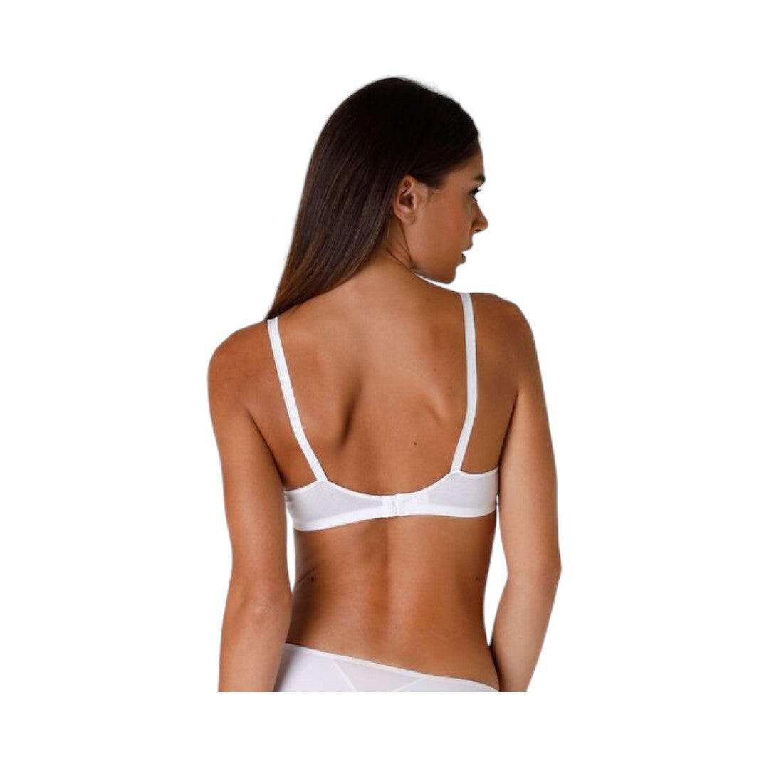 Lovable Reggiseno Donna senza ferretto Cotton Line cotone, bianco - L1604B.003