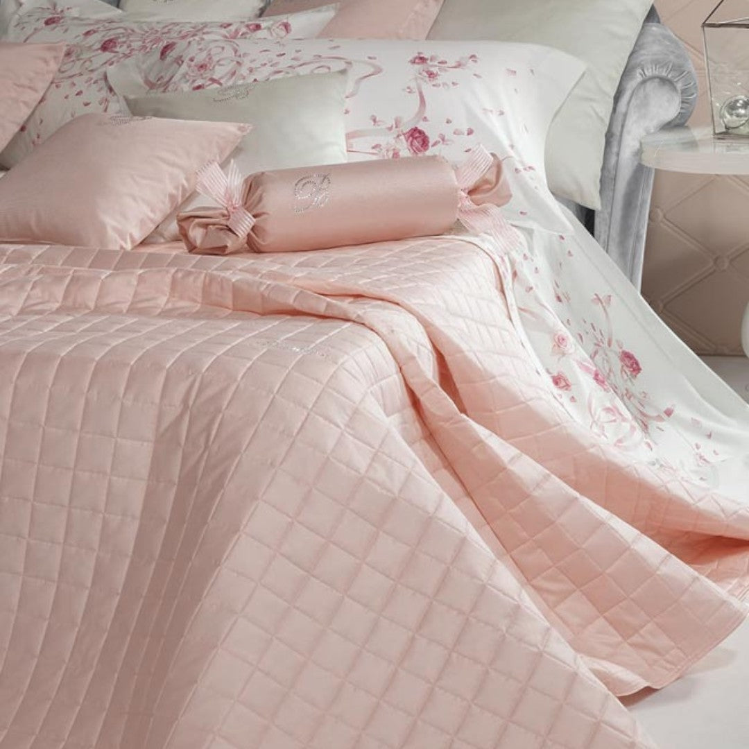 Blumarine Copriletto Trapuntato Matrimoniale Cera - 8021564282048