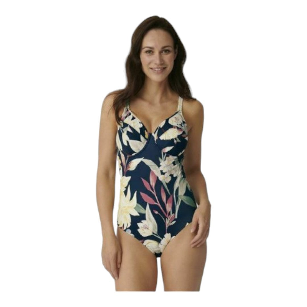 Triumph Costume Intero Donna Botanical Leaf - 10207928- 0032