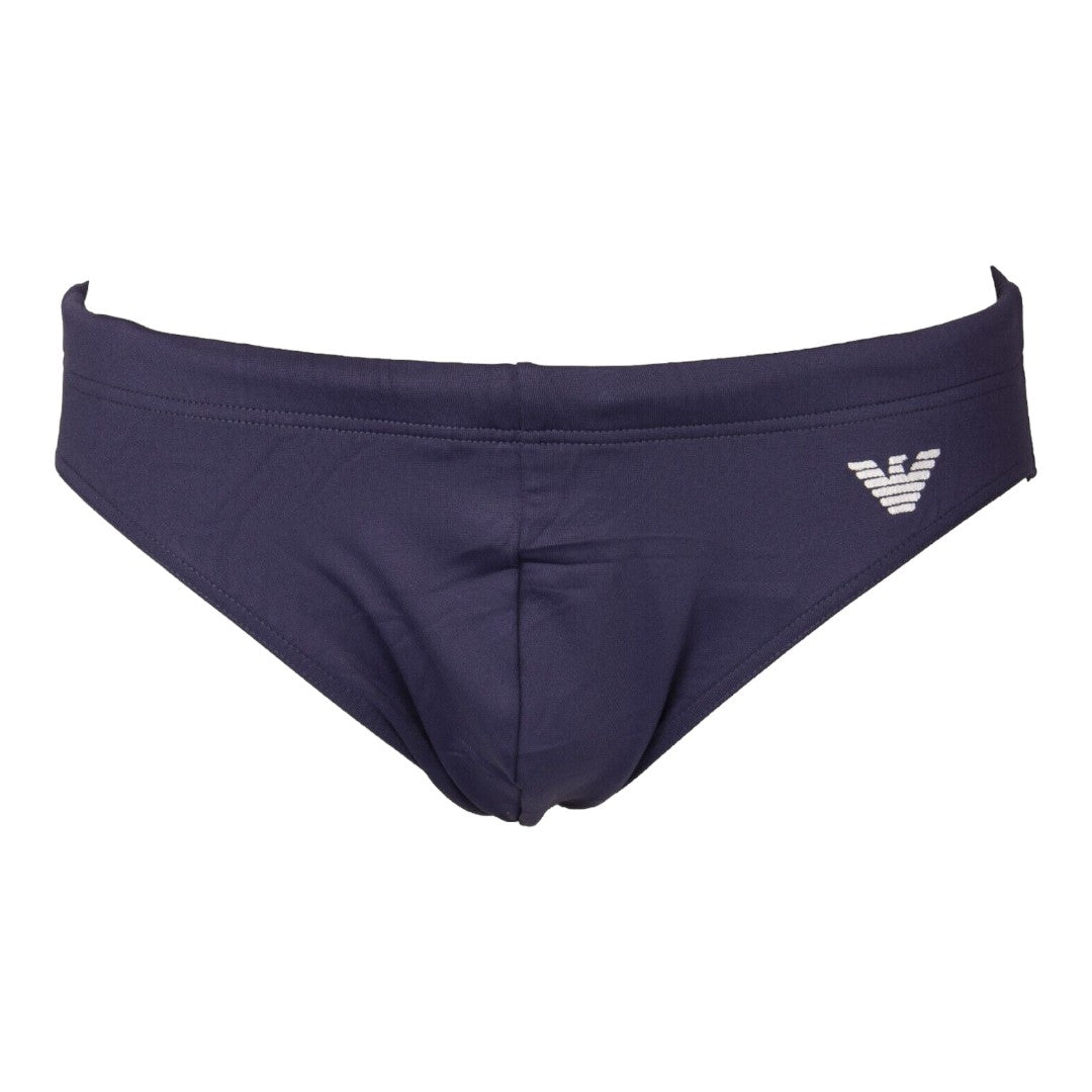 Emporio Armani Slip Mare Uomo Logo Ricamato - 211720 3R401 48336