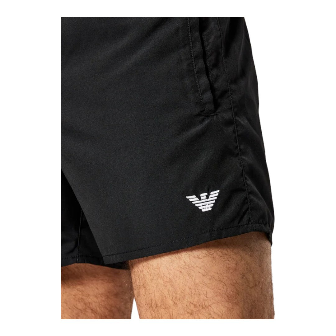 Emporio Armani Boxer Uomo Beachwear Nero - 2117521P438 00020