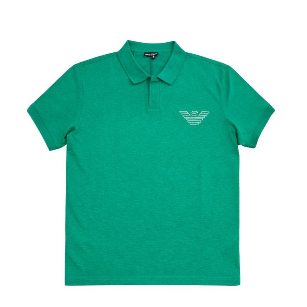 Emporio Armani Polo Uomo Beachwear Jersey di Cotone - 211854 2R472 01185